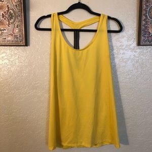Old navy yellow active top